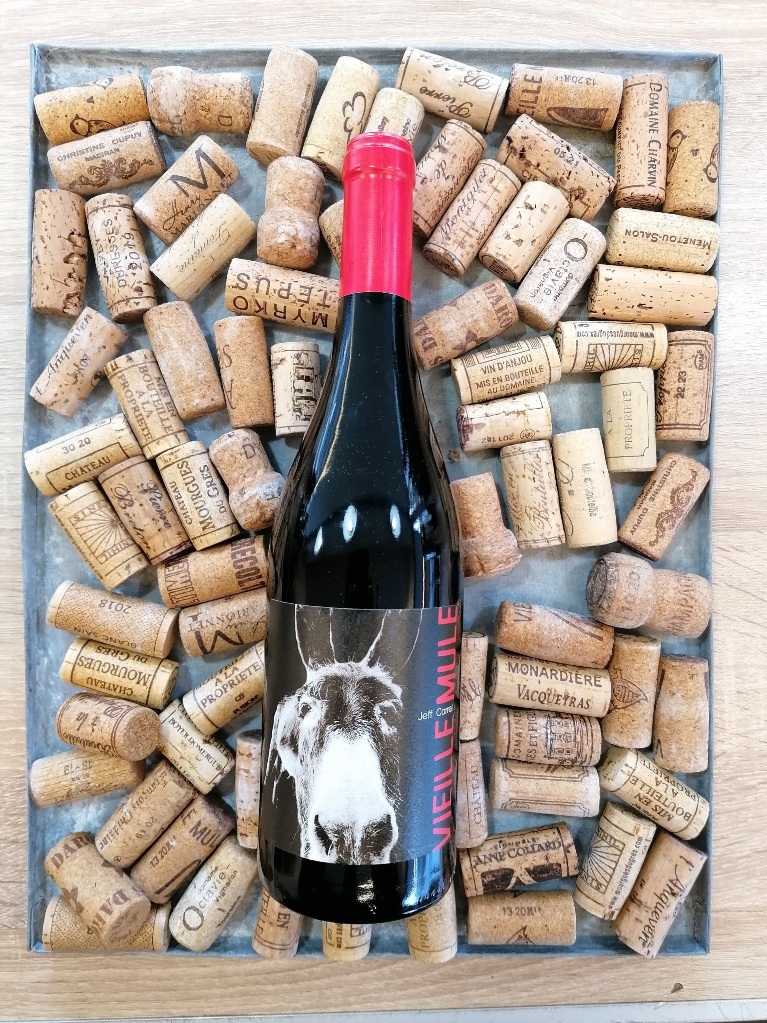 Vin rouge. Vieille Mule